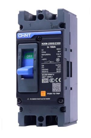 Aptomat Chint MCCB 2 pha 25 A 25kA NXM-125S/2300 2P 25A