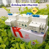 Aptomat Chống Giật 2 Pha C32A