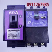 Aptomat chống giật 60A kết hợp cb chống chập 60A-cb chống giật + cb chống chập nhật bãi an toàn tuyệt đối