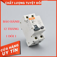 Aptomat chống giật RCBO 2P50A chống quá tải, an toàn cho thiết bị và gia đình