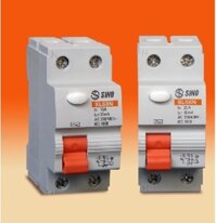 Aptomat chống giật RCCB Sino SL68N 20A 100mA
