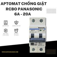 Aptomat Chống Rò Chống Giật RCBO 6A – 20A Panasonic