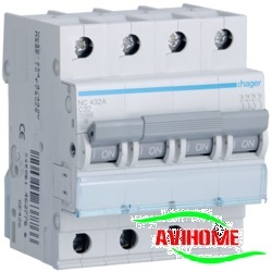 Aptomat Hager 4 pha 32A NC432A