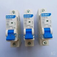 Aptomat MCB Chint NXB-63 1P 2P 3P (Chính Hãng)