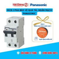Aptomat MCB Panasonic 2 Pha 2 tép 6A, 10A, 16A, 20A 6kA