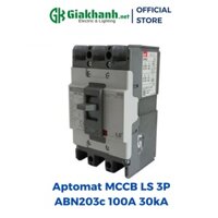 Aptomat MCCB LS 3P ABN203c 100A 30kA