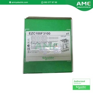 Aptomat - MCCB Schneider 3P 100A 10kA EZC100F3100