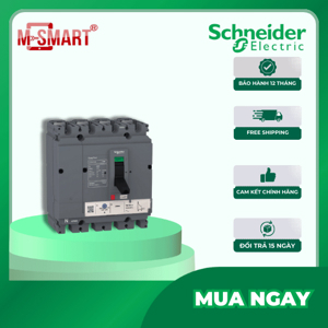 Aptomat - MCCB Schneider 4P 125A 25kA LV516312