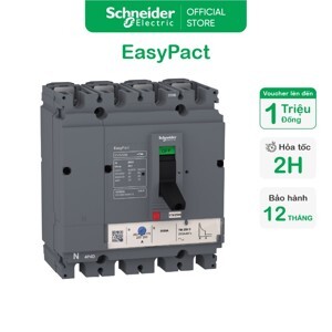Aptomat - MCCB Schneider 4P 160A 25kA LV516313