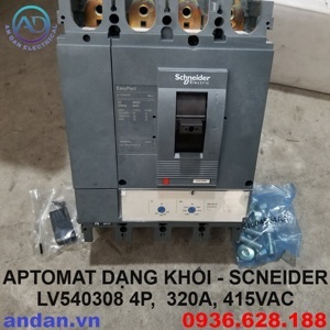 Aptomat - MCCB Schneider 4P 320A 36kA LV540308