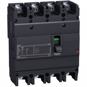 Aptomat - MCCB Schneider 4P 400A 50kA EZC630H4400N
