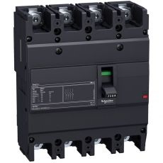 Aptomat - MCCB Schneider 4P 80A 25kA EZC250N4080