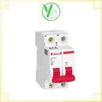 Aptomat tép MCB 2P 25A 6kA HDB3wN2C25 Himel
