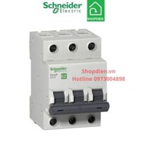 Apttomat _Cầu dao tự đông MCB 3P 10A 4.5KA Schneider EZ9F34310