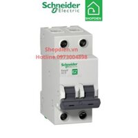 Apttomat _Cầu dao tự đông MCB 2P 10A 4.5KA Schneider EZ9F34210