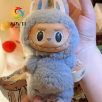 Apvti Labububugu Búp Bê Nhồi Bông Tượng, Nhân Vật Hành Động Sang Trọng Macaron Vinyl Khuôn Mặt, Mô Hình Hoạt Hình Kawaii Sưu Tập Đồ Chơi Trẻ Em