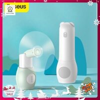 AQ Shop Quạt mini cầm tay sạc dự phòng 2000mah Baseus A02 chính hãng hình gấu - UY TÍN