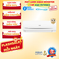 AQA-RV10QC2 Máy Lạnh Aqua Inverter 1 Hp AQA-RV10QC2 Ống Dẫn Gas Bằng Đồng,Tản Nhiệt Nhôm Phủ Blufin