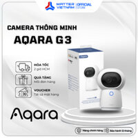 Aqara Camera Hub G3 AI - xoay 360 độ, độ phân giải 2K, Apple HomeKit - Indoor 2K AI Tracking CH-H03