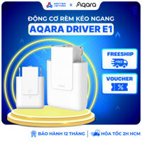 Aqara Curtain Driver E1, Động cơ kéo rèm thông minh, dùng pin, ray U,I và thanh ray Rod, tương thích Apple HomeKit