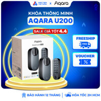 Aqara U200 - Khóa cửa thông minh vặn chốt, hỗ trợ HomeKey, tương thích Apple HomeKit, 7 cách mở khóa