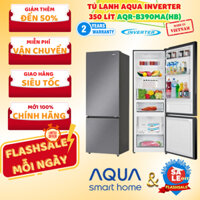 AQR-B390MA(HB) Tủ lạnh Aqua Inverter 350 lít AQR-B390MA(HB) Tiết kiệm điện, Khử Mùi, Ngăn Đông Mềm