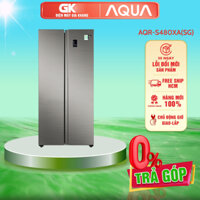 AQR-S480XA(SG) - Tủ Lạnh Aqua Side By Side Inverter 480 Lít AQR-S480XA(SG)