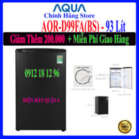 [AQUA D99FA] Tủ lạnh Aqua 90 lít AQR-D99FA(BS), Bảo hành chính hãng 24 tháng.