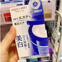 AQUA LABEL XANH - Kem Đêm Dưỡng Trắng Da, Giảm Nám, Tàn Nhang Shiseido Aqualabel White up Cream Xanh