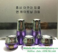 Aqua Wrinkle Bộ mỹ phẩm trị nám tàn nhang,dưỡng trăng da cao cấp Hàn Quốc (4in1)