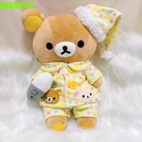 Aquabyte Easy Bear Sang Trọng, Anime Xung Quanh Thú Nhồi Bông Rilakkuma Pyjama Búp Bê, Gối Ngủ Gối Phòng Ngủ Mặc Pyjama Hoạt Hình Gấu Lala Quà Tặng Sinh Nhật Nhồi Bông