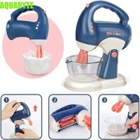 Aquabyte Mô phỏng Bộ thiết bị gia dụng nhà bếp, Máy giặt Mô phỏng Máy ép trái cây Mô phỏng Đồ chơi nhà bếp, Đồ chơi giả vờ thu nhỏ Máy trộn lò nướng Mini Đồ chơi máy làm bánh mì Đồ chơi trẻ em