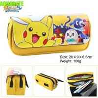 Aquabyte Pikachu Quà Tặng Sinh Nhật Anime Schoolbag Đồ Dùng Học Tập Cho Bé Trai Văn Phòng Phẩm Hộp Đựng Bút Chì