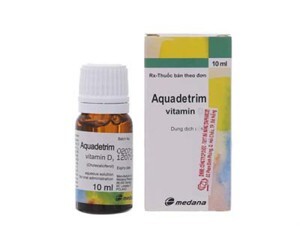Aquadetrim vitamin d3 - lọ 10ml - bổ sung vitamin d3