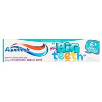 Aquafresh Kem Đánh Răng Trẻ Em Aquafresh Big Teeth 6tuổi+ 50ml