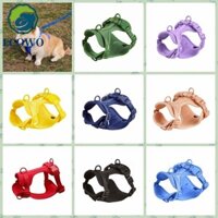 Aquagem Dog Harness Vest, Dây đeo ngực cho chó có thể điều chỉnh thoáng khí, Thời trang chống ly khai Màu kẹo PVC Chihuahua Harness Pet Đi bộ ngoài trời