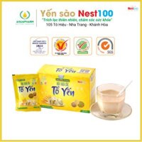 [Aquapharm] Bột Ngũ Cốc Yến Sào Nest 100 - Hộp 10 Gói 25 gr