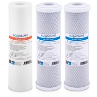 Aquasure Pioneer Series 5 Micron Replacement Filter for Reverse Osmosis & Under Sink Water Filter - 10" x 2.5"