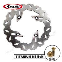 Arashi CNC Đĩa Phanh Sau Cánh Quạt Titan Bu Lông Cho XE HONDA SH SPORTY 125 2011 / FORZA 125 ABS 2015 - 2018 / SH THỂ THAO 150 2011 / CB 250 1991-2006 / FORZA ABS 300 2014-2021