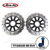 Arashi CNC Full Nổi Đĩa Phanh Trước Cánh Quạt Cho DUCATI MONSTER 796 800 / ABS 2011-2014 / HYPERMOTARD 796 2013-2015 / MONSTER 797 ABS 803 2017 / MONSTER 797 2017-2020