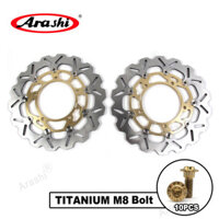Arashi CNC Full Nổi Đĩa Phanh Trước Cánh Quạt Đĩa Cho SUZUKI BKING GSX1300 GSX 1300 ABS 2008 2009 2010 / GSXR HAYABUSA 1300 2008 2009 2010 2011 2012 2013 2014 2015 2016 - 2020