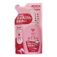 Arau Baby Túi 450ml Nước Rửa Bình Sữa An Toàn Cho Trẻ Sơ Sinh Dạng Nội Địa Nhật Bản Chính Hãng