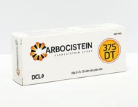 ARBOCISTEIN 375DT (Carbocisteine 375mg) H/30v điều trị bệnh phổi tắc nghẽn mạn tính, viêm phế quản
