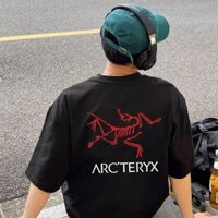 Arc 'TERYX Mới Phổ Biến Tay Ngắn Rời Cổ Tròn Cặp Đôi Hợp Thời Trang Nam Nữ Áo Thun In Hình Cotton Nguyên Chất
