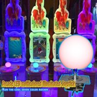 Arcade Cần Điều Khiển Nhấp Nháy Đèn LED Chiếu Sáng Bóng Top Tay Cầm Bộ Điều Khiển Rocker Cho Các Bộ Phận Trò Chơi Điện Tử