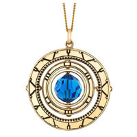 Arcane Hextech Cosplay Trò Chơi LOL Pha Lê Xoay Mặt Dây Chuyền Vòng Cổ Halloween Carnival Trang Phục Phụ Kiện