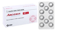 Arcoxia 60mg trị thoái hóa khớp, viêm khớp dạng thấp  – CÔNG TY CỔ PHẦN NHÀ THUỐC NHÂN DÂN – PHƯỢNG HOÀNG