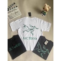 Arcteryx Mới Tay Ngắn Cotton Nguyên Chất Thoải Mái Cặp Đôi Áo Thun Cotton Nguyên Chất