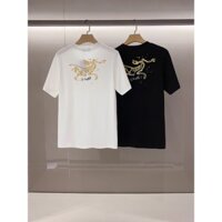 Arcteryx Mùa Hè Mới In Hình Cổ Tròn Nam Nữ Tay Ngắn Hợp Thời Trang Ngoài Trời