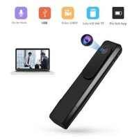 Arealer 1080p Máy Quay Mini Kẹp Bỏ Túi Máy Quay Video Tích Hợp Pin Lithium Usb Ghi Âm Một Phím Ghi Nhanh